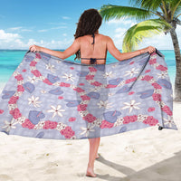 Hawaii Anthurium Tiare Pikake Lei Sarong Poni Lauhala Art Pattern LT01 - Polynesian Pride