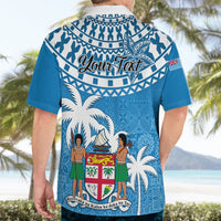 Personalised Fiji Hawaiian Shirt Bula Fijian Tapa Pattern LT01 - Polynesian Pride