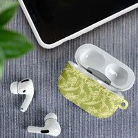 Tahiti Olive Tiare Floral AirPods Case Monstera Palm Tropical Leaves LT01 - Polynesian Pride
