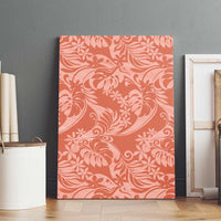 Tahiti Puatou Tiare Floral Canvas Wall Art Monstera Palm Tropical Leaves LT01 - Polynesian Pride