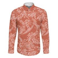 Tahiti Puatou Tiare Floral Family Matching Puletasi and Hawaiian Shirt Monstera Palm Tropical Leaves - Polynesian Pride