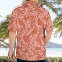Tahiti Puatou Tiare Floral Hawaiian Shirt Monstera Palm Tropical Leaves LT01 - Polynesian Pride
