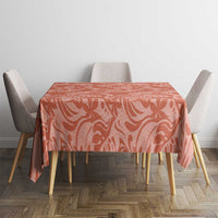 Tahiti Puatou Tiare Floral Tablecloth Monstera Palm Tropical Leaves LT01 - Polynesian Pride