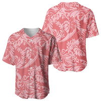 Tahiti Tarona Tiare Floral Baseball Jersey Monstera Palm Tropical Leaves LT01 - Polynesian Pride