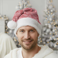 Tahiti Tarona Tiare Floral Christmas Santa Hat Monstera Palm Tropical Leaves - Polynesian Pride