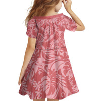 Tahiti Tarona Tiare Floral Family Matching Long Sleeve Bodycon Dress and Hawaiian Shirt Monstera Palm Tropical Leaves - Polynesian Pride