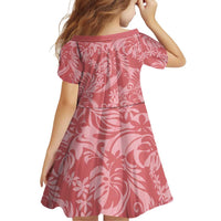 Tahiti Tarona Tiare Floral Family Matching Mermaid Dress and Hawaiian Shirt Monstera Palm Tropical Leaves - Polynesian Pride
