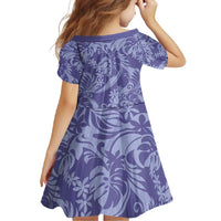 Tahiti Vareau Tiare Floral Family Matching Short Sleeve Bodycon Dress and Hawaiian Shirt Monstera Palm Tropical Leaves - Polynesian Pride