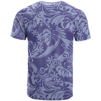 Tahiti Vareau Tiare Floral T Shirt Monstera Palm Tropical Leaves LT01 - Polynesian Pride