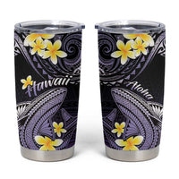 Hawaii Tumbler Cup Polynesian Shark with Kakau Purple Version LT01 Purple - Polynesian Pride