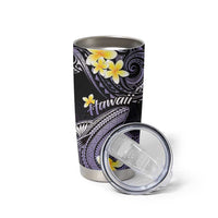 Hawaii Tumbler Cup Polynesian Shark with Kakau Purple Version LT01 - Polynesian Pride