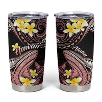 Hawaii Tumbler Cup Polynesian Shark with Kakau Red Version LT01 Red - Polynesian Pride