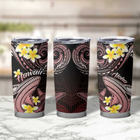 Hawaii Tumbler Cup Polynesian Shark with Kakau Red Version LT01 - Polynesian Pride