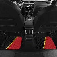 PNG Car Mats The Kumuls Are On A Roll LT01 Set 2pcs - Back Black - Polynesian Pride