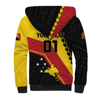 Custom PNG Sherpa Hoodie The Kumuls Are On A Roll LT01 - Polynesian Pride