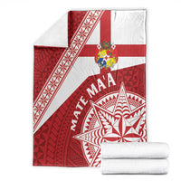 Tonga Rugby Mate Maa Blanket Ngatu Pattern LT01 - Polynesian Pride