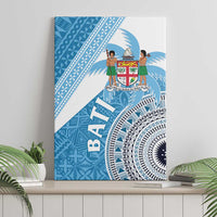 Fiji Rugby Bati Canvas Wall Art Tapa Pattern LT01 - Polynesian Pride