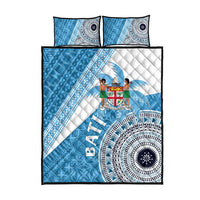 Fiji Rugby Bati Quilt Bed Set Tapa Pattern LT01 - Polynesian Pride