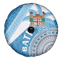 Fiji Rugby Bati Spare Tire Cover Tapa Pattern LT01 - Polynesian Pride