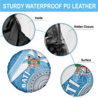 Fiji Rugby Bati Spare Tire Cover Tapa Pattern LT01 - Polynesian Pride