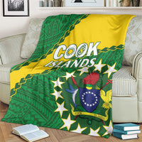 Cook Islands Rugby Kukis Blanket Circle Stars LT01 - Polynesian Pride