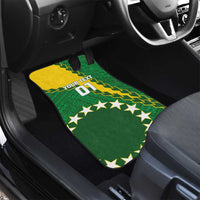 Cook Islands Rugby Kukis Car Mats Circle Stars LT01 - Polynesian Pride