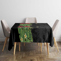 Hawaiian Hibiscus Plumeria Tablecloth Tropical Leaves LT01 - Polynesian Pride