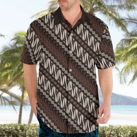 Yogyakarta Parang Batik Motifs Hawaiian Shirt Indonesian Traditional Pattern LT01 - Polynesian Pride