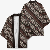 Yogyakarta Parang Batik Motifs Kimono Indonesian Traditional Pattern