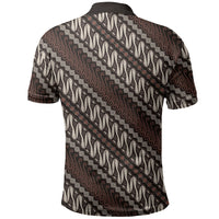 Yogyakarta Parang Batik Motifs Polo Shirt Indonesian Traditional Pattern LT01 - Polynesian Pride