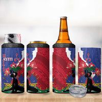 Personalised Haiti Le Marron Inconnu 4 in 1 Can Cooler Tumbler Dashiki Mix Polynesian Pattern LT01 - Polynesian Pride