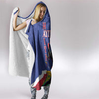 Haiti Le Marron Inconnu Hooded Blanket Dashiki Mix Polynesian Pattern LT01 - Polynesian Pride