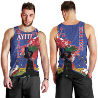 Personalised Haiti Le Marron Inconnu Men Tank Top Dashiki Mix Polynesian Pattern LT01 - Polynesian Pride