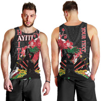 Personalised Ayiti Neg Marron Men Tank Top Dashiki Mix Polynesian Pattern LT01 - Polynesian Pride