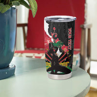 Personalised Ayiti Neg Marron Tumbler Cup Dashiki Mix Polynesian Pattern LT01 - Polynesian Pride