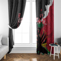 Ayiti Neg Marron Window Curtain Dashiki Mix Polynesian Pattern LT01 - Polynesian Pride