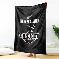 New Zealand Cricket Blanket Aotearoa Black Cap Come On LT01 - Polynesian Pride