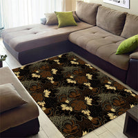 Javanese Batik Semen Area Rug Indonesian Traditional Pattern LT01 - Polynesian Pride