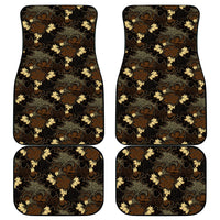 Javanese Batik Semen Car Mats Indonesian Traditional Pattern LT01 - Polynesian Pride