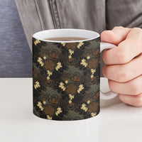 Javanese Batik Semen Ceramic Mug Indonesian Traditional Pattern LT01 - Polynesian Pride
