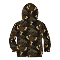 Javanese Batik Semen Kid Hoodie Indonesian Traditional Pattern LT01 - Polynesian Pride