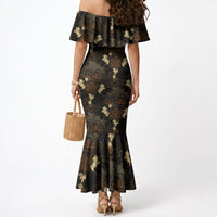 Javanese Batik Semen Mermaid Dress Indonesian Traditional Pattern LT01 - Polynesian Pride