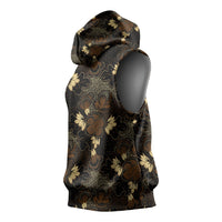 Javanese Batik Semen Sleeveless Hoodie Indonesian Traditional Pattern LT01 - Polynesian Pride