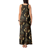Javanese Batik Semen Tank Maxi Dress Indonesian Traditional Pattern LT01 - Polynesian Pride
