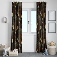 Javanese Batik Semen Window Curtain Indonesian Traditional Pattern LT01 - Polynesian Pride