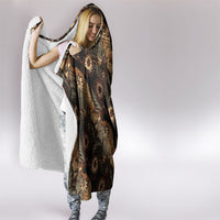 Batik Pedalaman Semen Lereng Style Hooded Blanket Indonesian Traditional Pattern