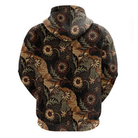 Batik Pedalaman Semen Lereng Style Hoodie Indonesian Traditional Pattern LT01 - Polynesian Pride