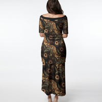 Batik Pedalaman Semen Lereng Style Puletasi Indonesian Traditional Pattern LT01 - Polynesian Pride
