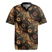 Batik Pedalaman Semen Lereng Style Rugby Jersey Indonesian Traditional Pattern