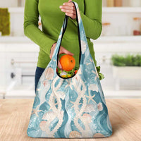 Hawaii Lei Seashells Starfish Grocery Bag Fresh Summer Vibe LT01 - Polynesian Pride
